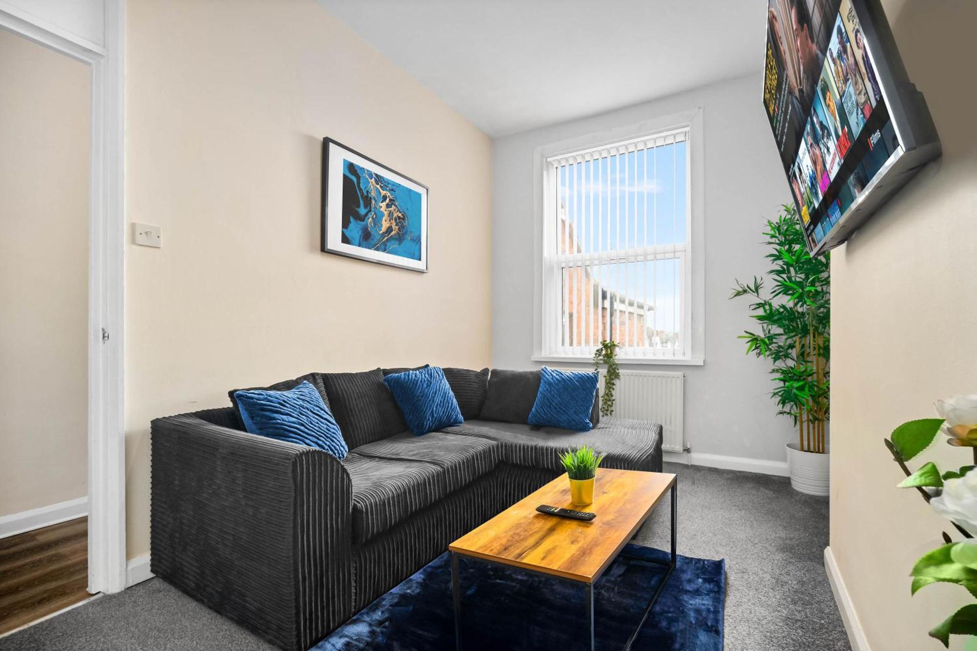 Two Bedroom Apartment - Single Beds - Accommodates 3 - Street Parking - Top Rated -Wbb West Bromwich Luaran gambar